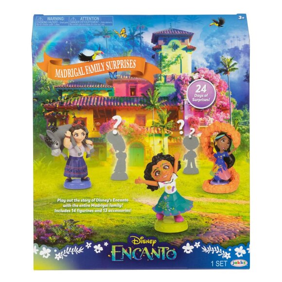 Disney Encanto Madrigal Family Surprises Holiday Advent Calendar Toy NWT - Picture 1 of 6
